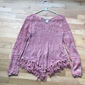 Cute pink American Rag Sweater Size M